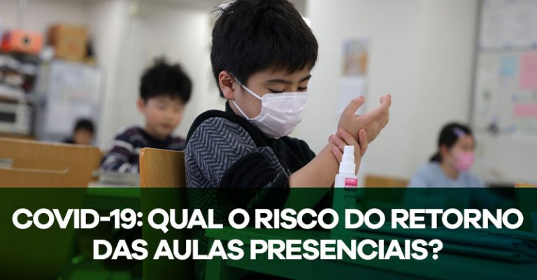 Retorno aulas presenciais pode causar contaminação escala coronavírus