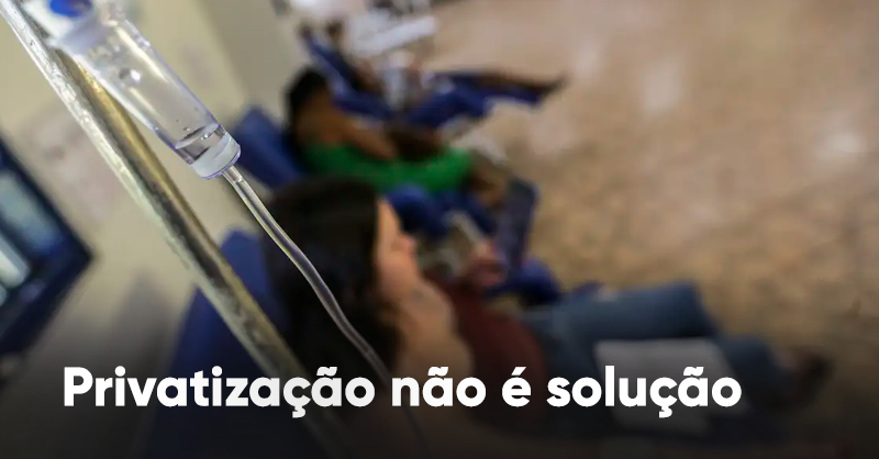 Privatização não é solução